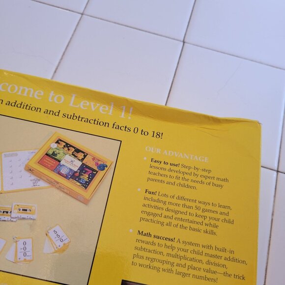 Hooked on Math Kits Cassette Tapes 1 2 4 Addition Subtraction Division Home Scho - Picture 6 of 12